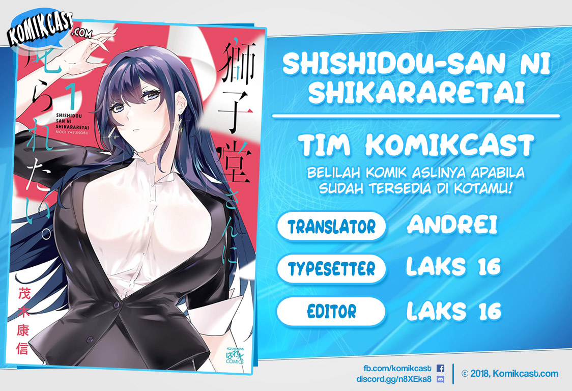 Shishidou-san ni Shikararetai Chapter 10.5 Bahasa Indonesia